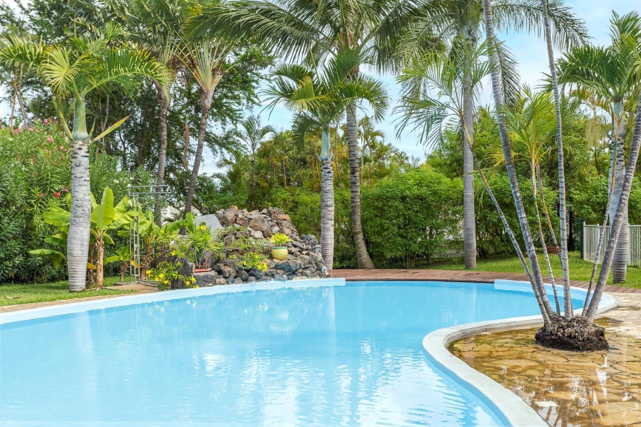 Le Saint-Gilles - Studio A St-Gilles-Les-Bains - Situe Dans Residence Privee Avec Piscine Luaran gambar